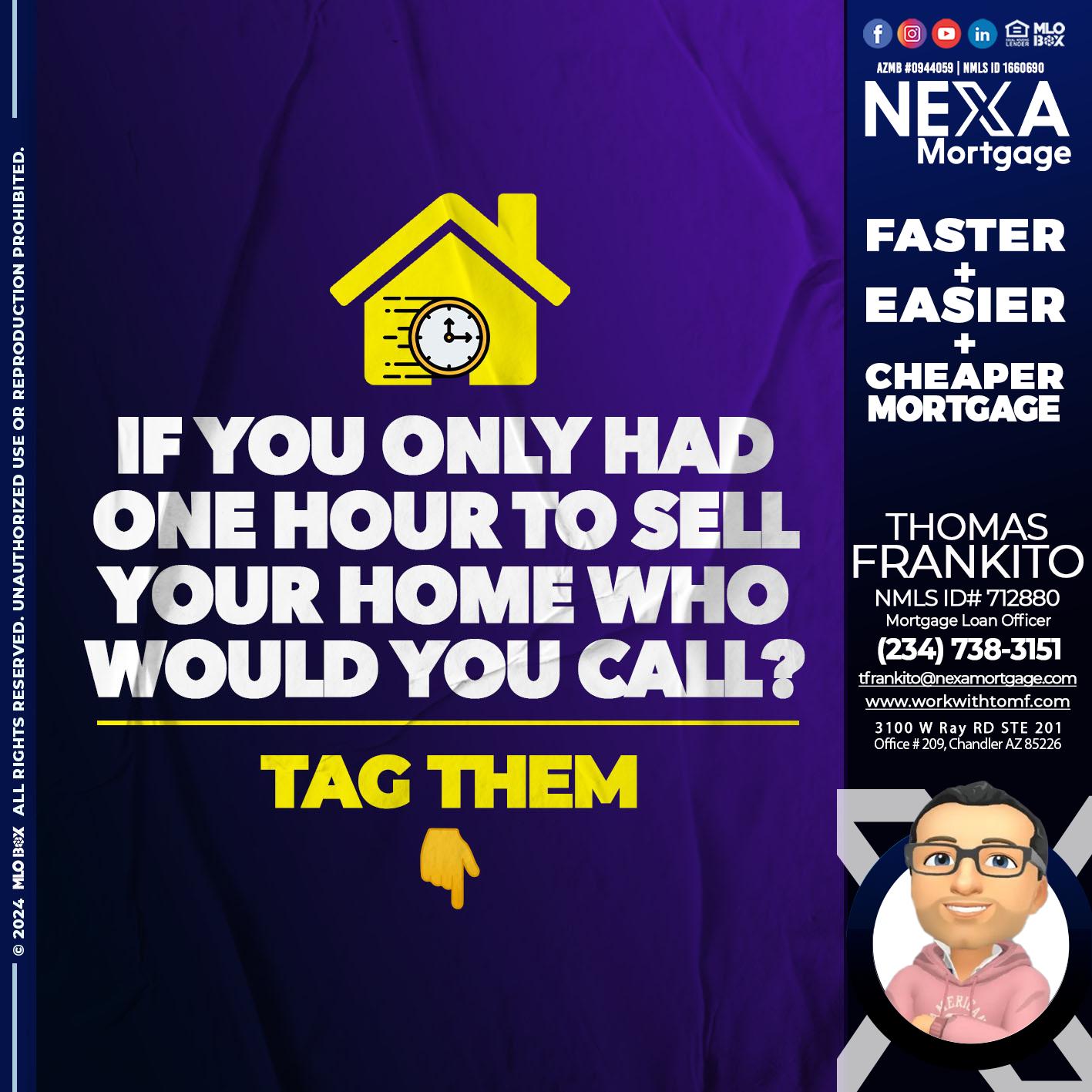 TAG - Thomas Frankito -Mortgage Loan Officer