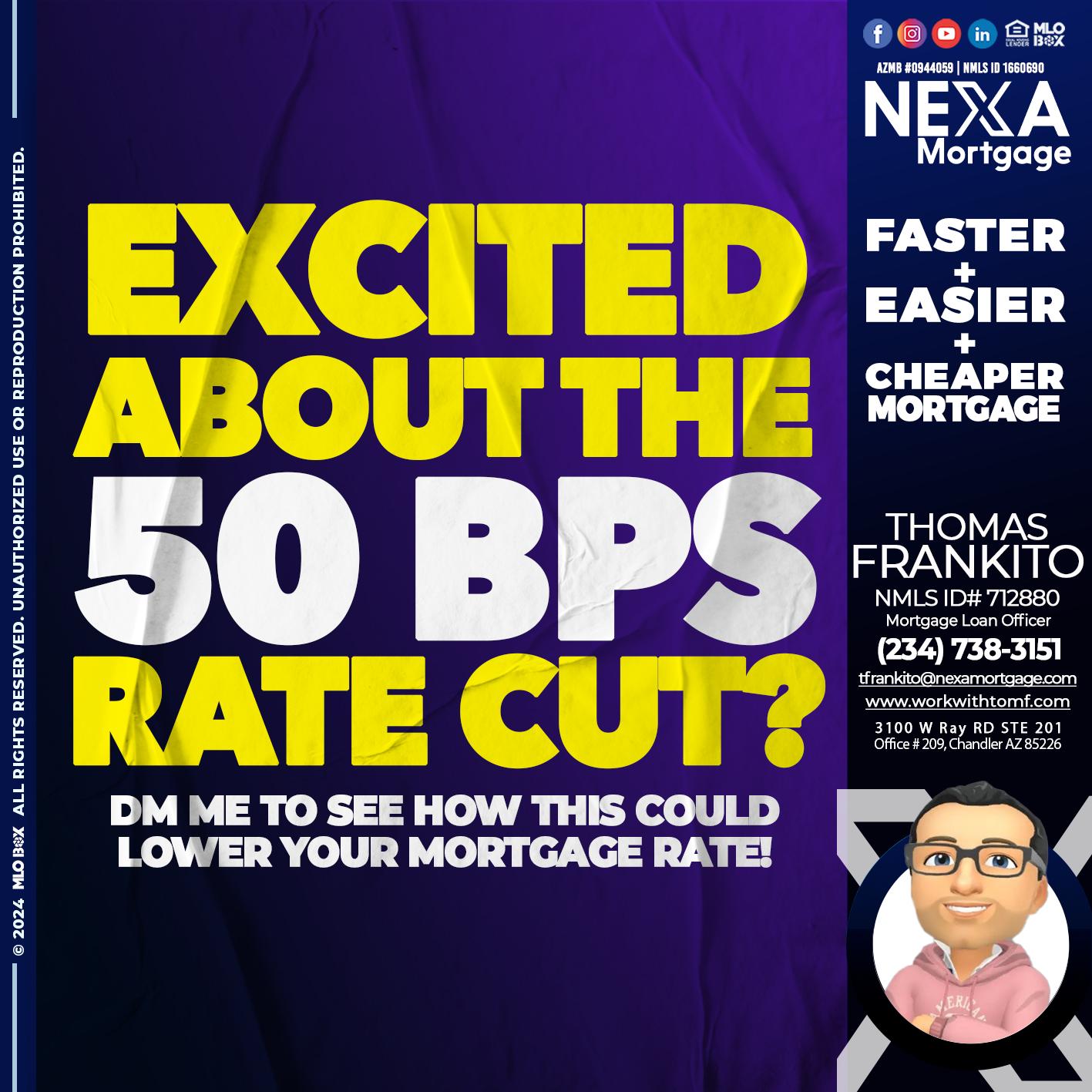 EXCITED - Thomas Frankito -Mortgage Loan Officer