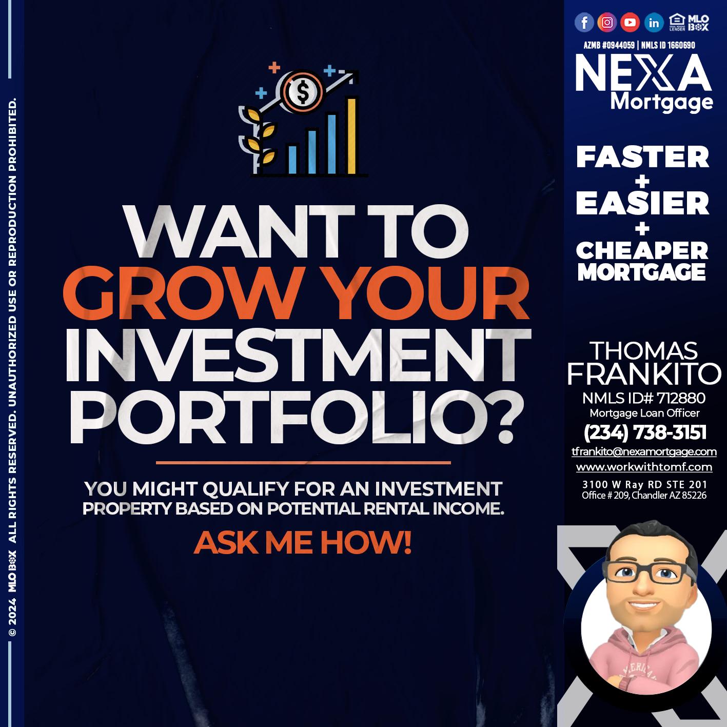 want to grow - Thomas Frankito -Mortgage Loan Officer