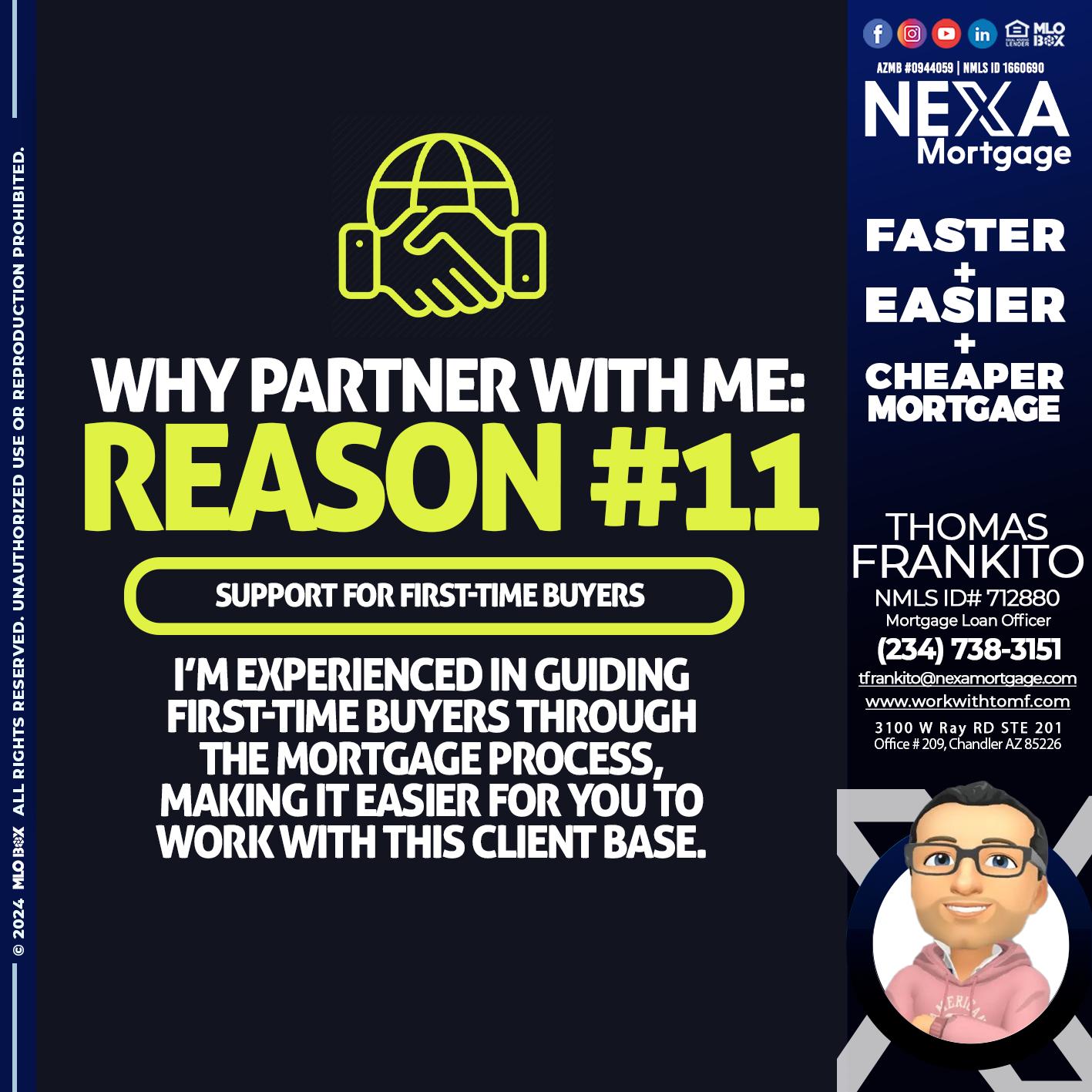R11 - Thomas Frankito -Mortgage Loan Officer