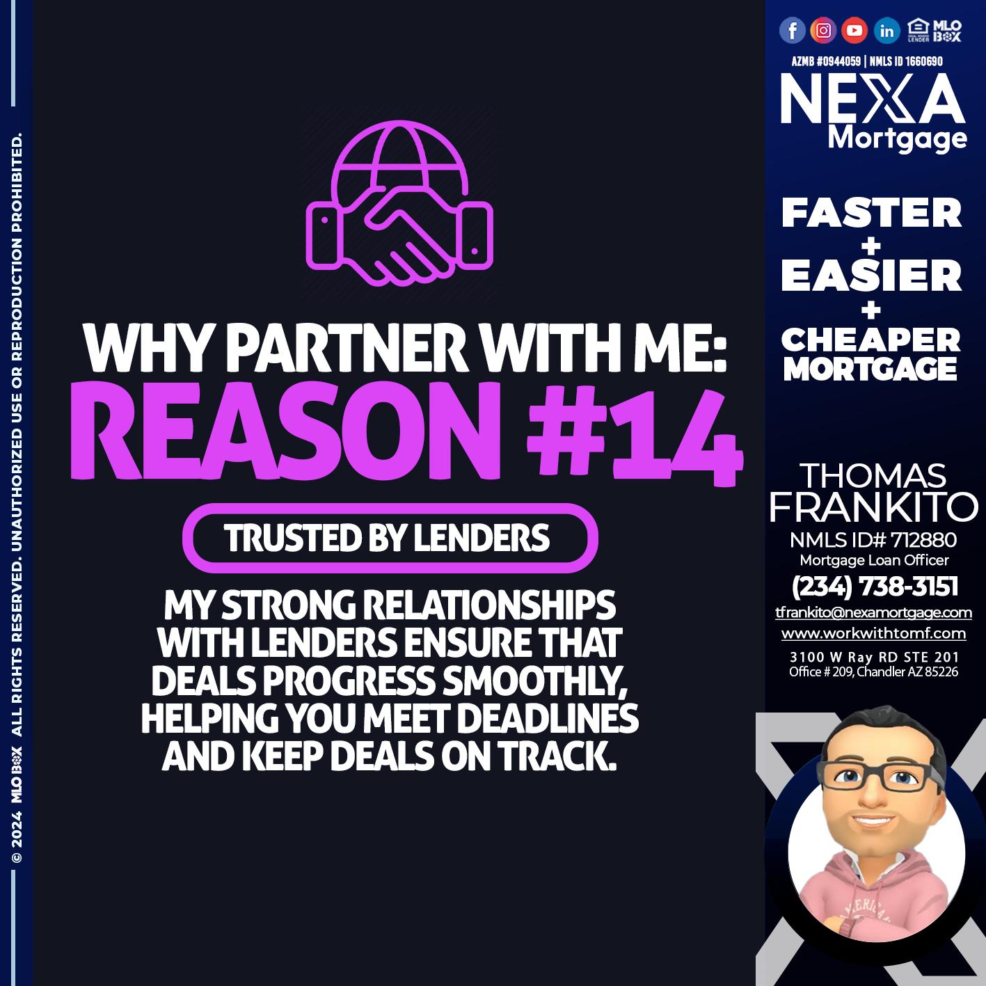 r14 - Thomas Frankito -Mortgage Loan Officer