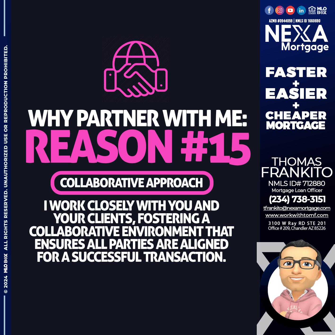 R15 - Thomas Frankito -Mortgage Loan Officer