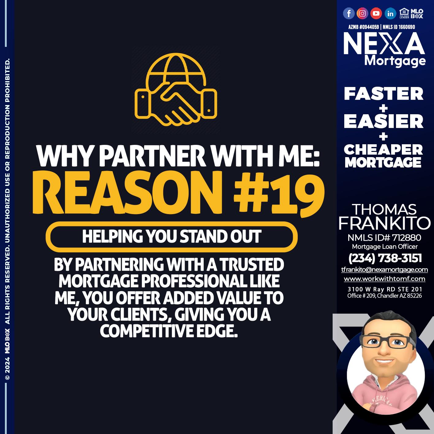 r19 - Thomas Frankito -Mortgage Loan Officer
