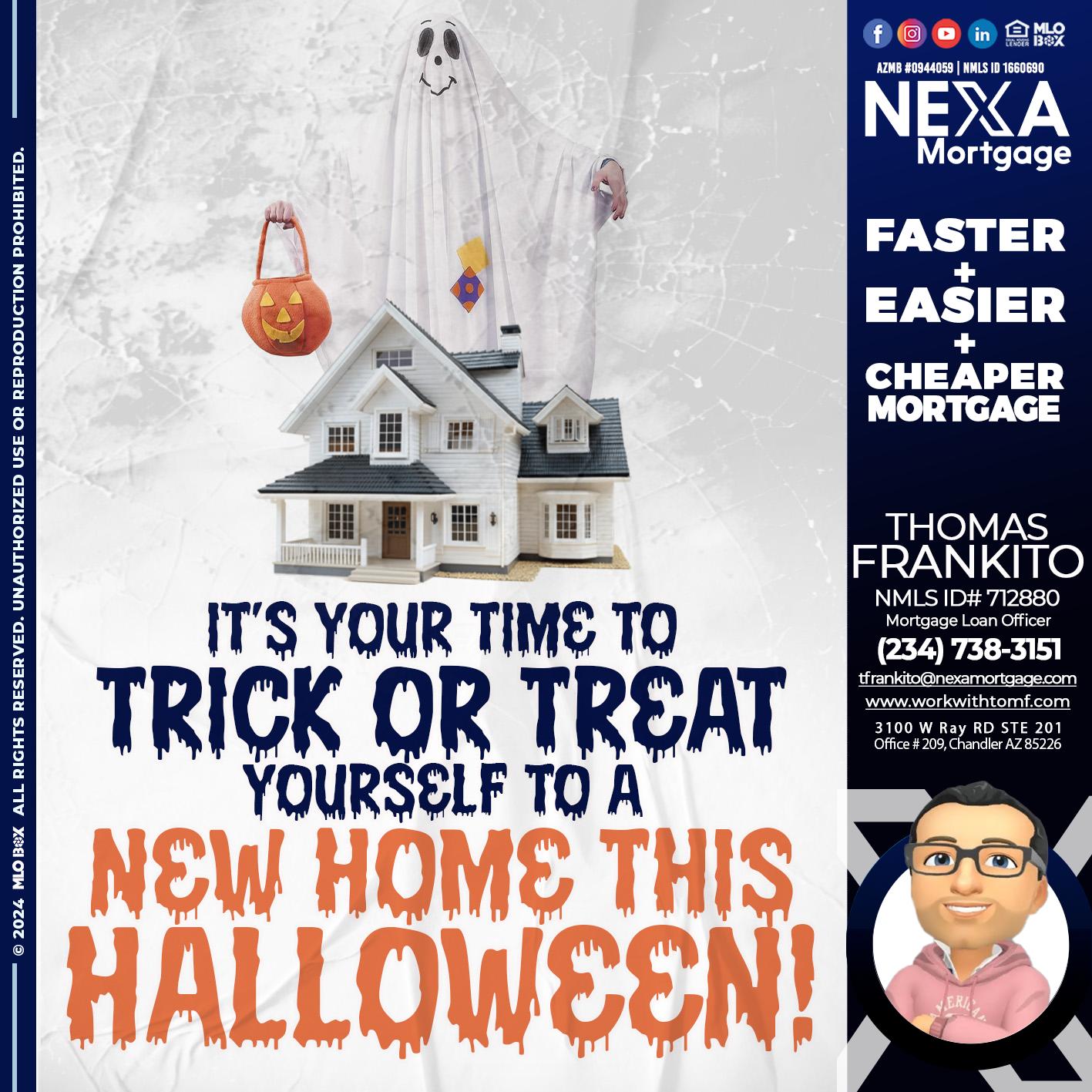 ITS YOUR TIME - Thomas Frankito -Mortgage Loan Officer