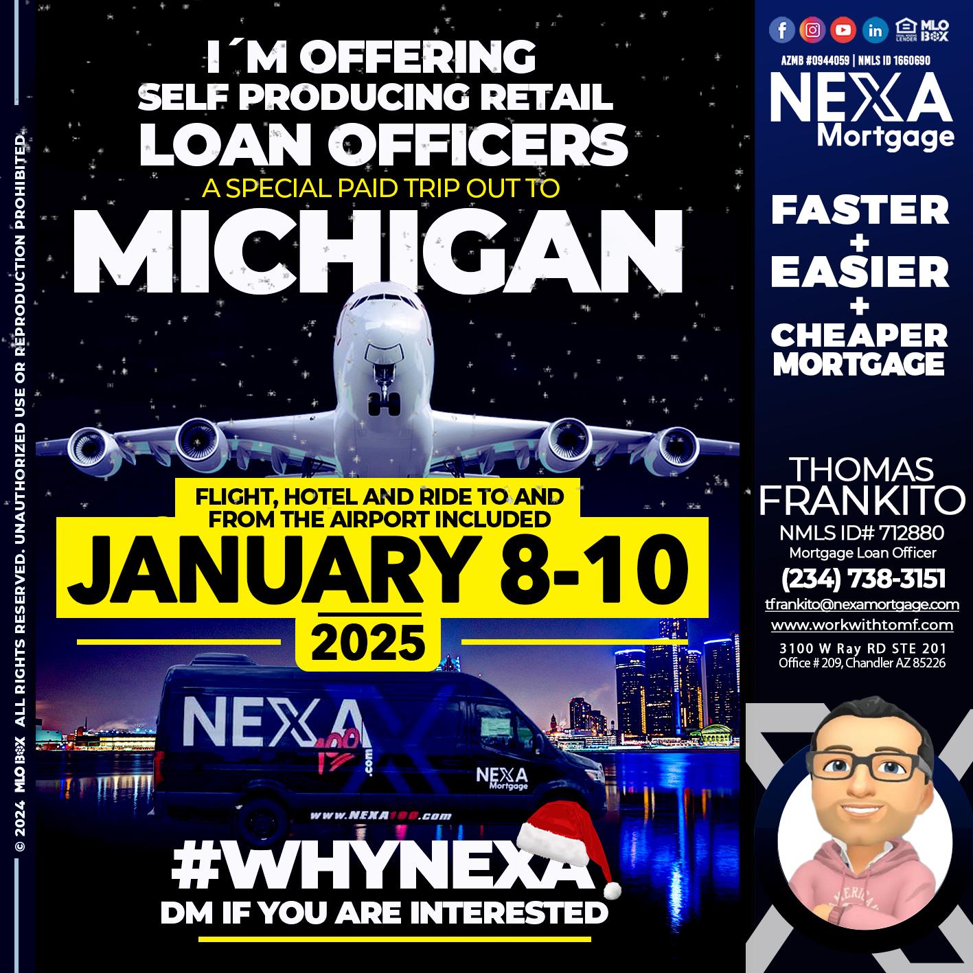 michigan trip - Thomas Frankito -Mortgage Loan Officer