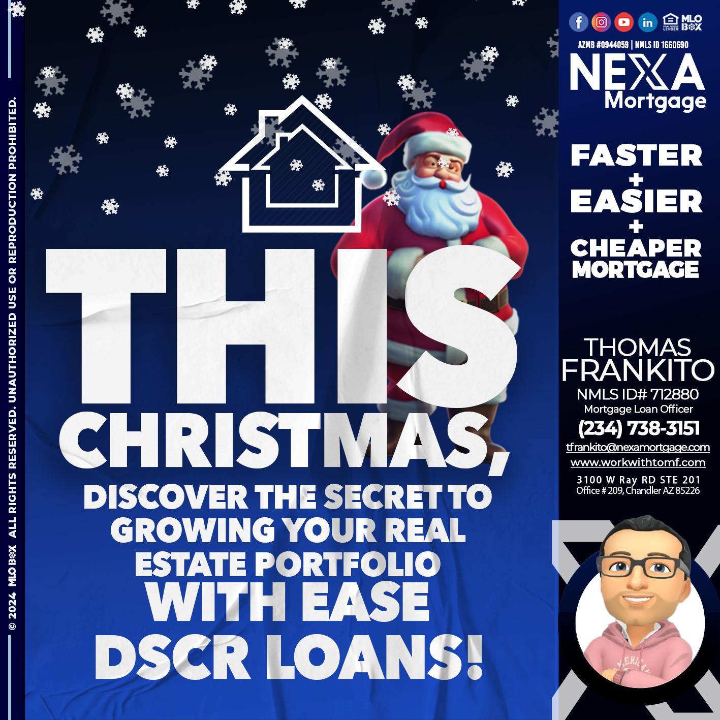 this christmass - Thomas Frankito -Mortgage Loan Officer