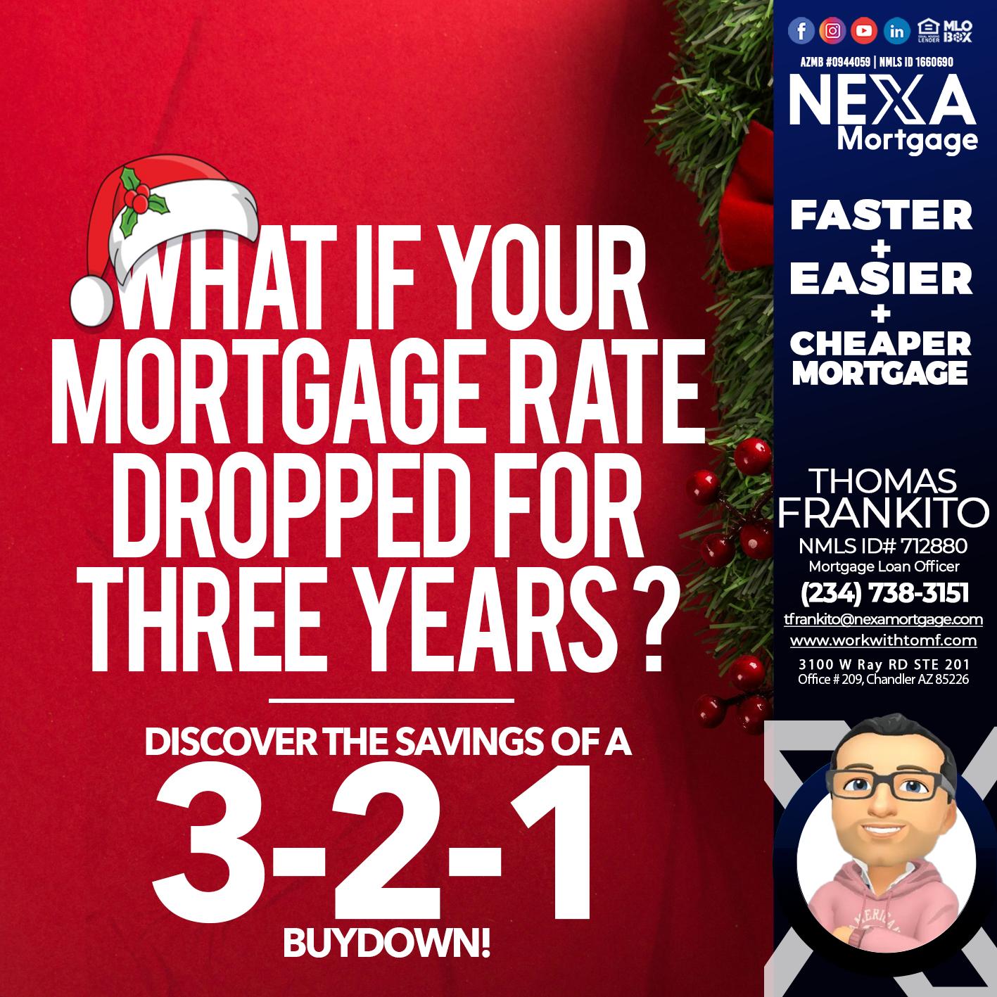 WHAT IF YOUR - Thomas Frankito -Mortgage Loan Officer