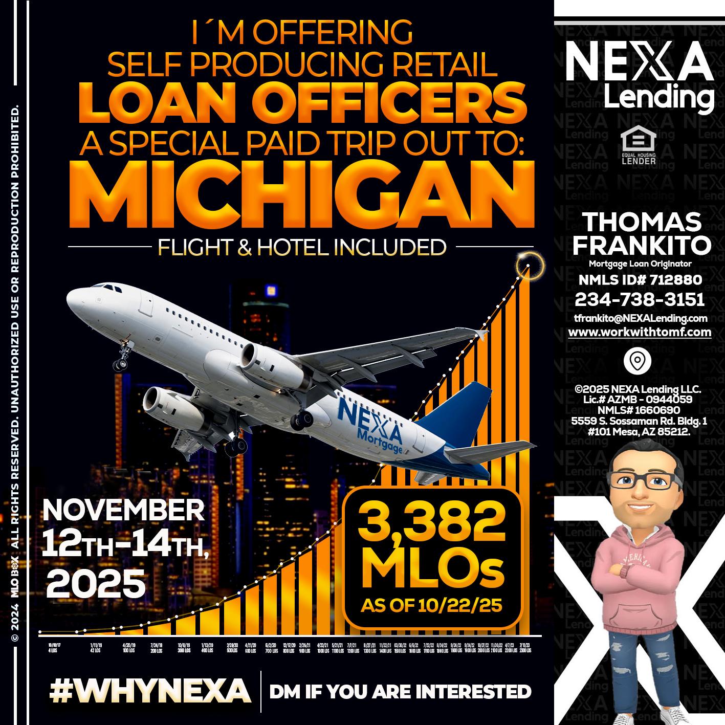 michigan trip - Thomas Frankito -Mortgage Loan Officer
