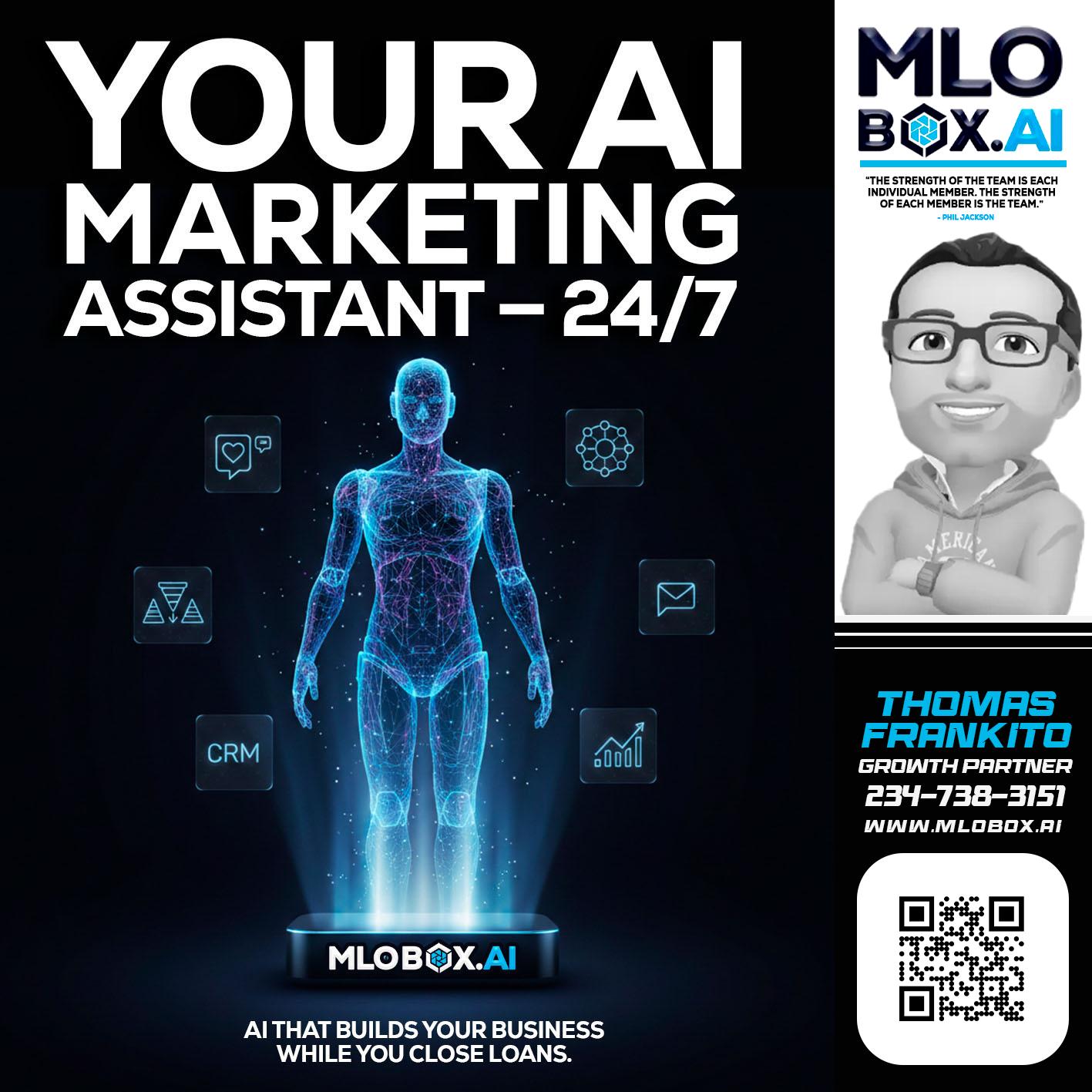 YOUR AI MARKETING - Thomas Frankito -Mortgage Loan Officer