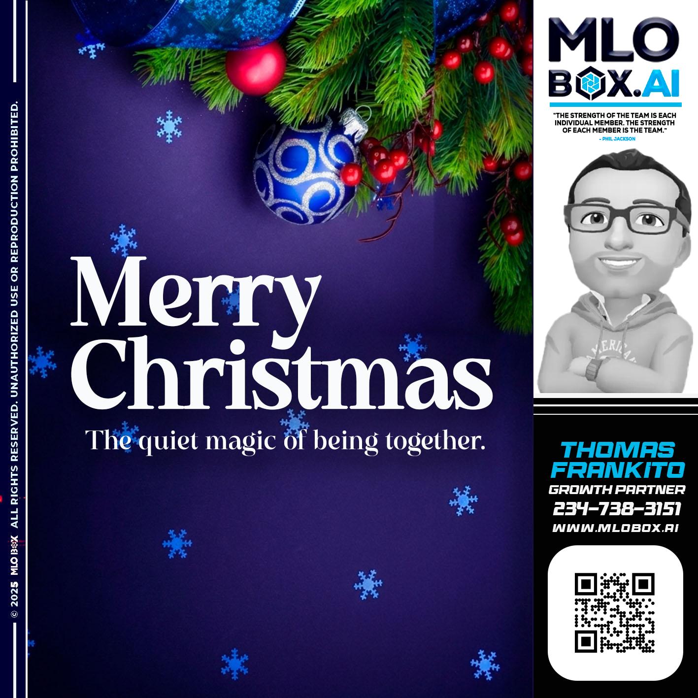 merry christmas - Thomas Frankito -Mortgage Loan Officer