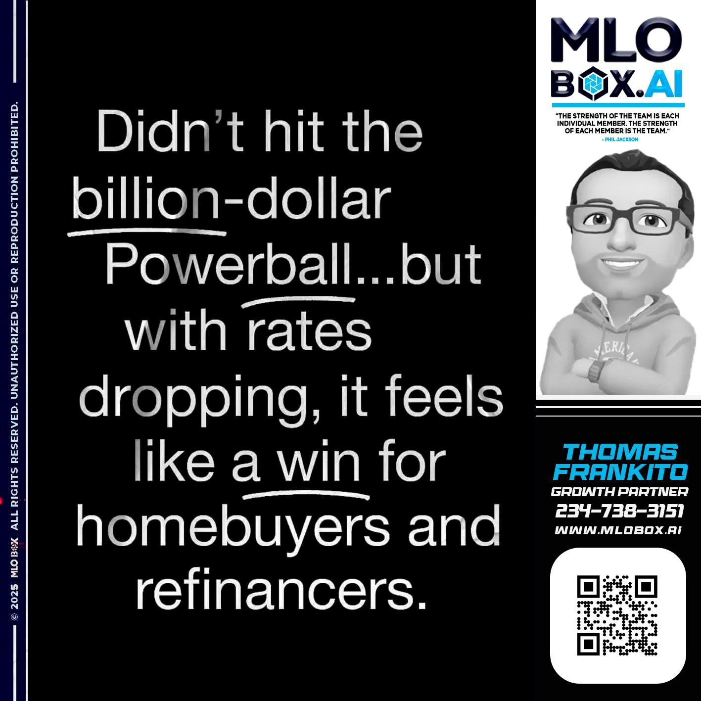 DIDNT HIT - Thomas Frankito -Mortgage Loan Officer