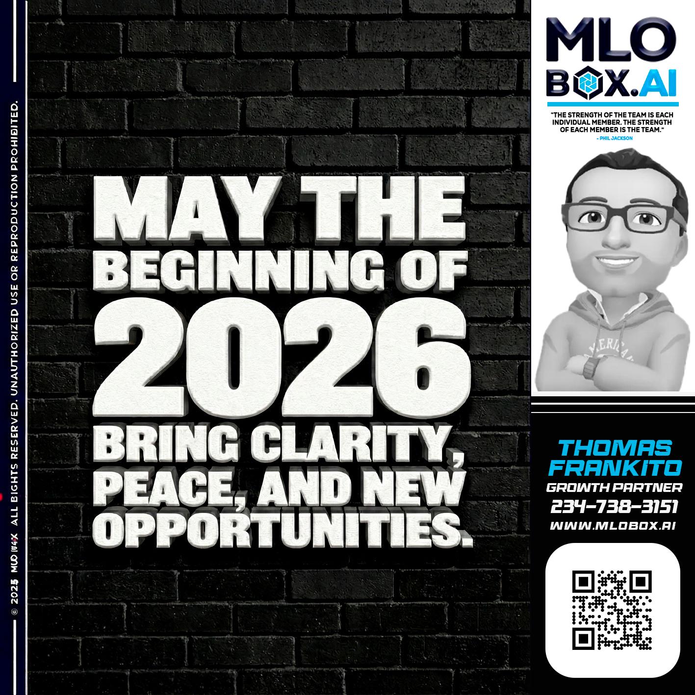 MAY THE 2026 - Thomas Frankito -Mortgage Loan Officer