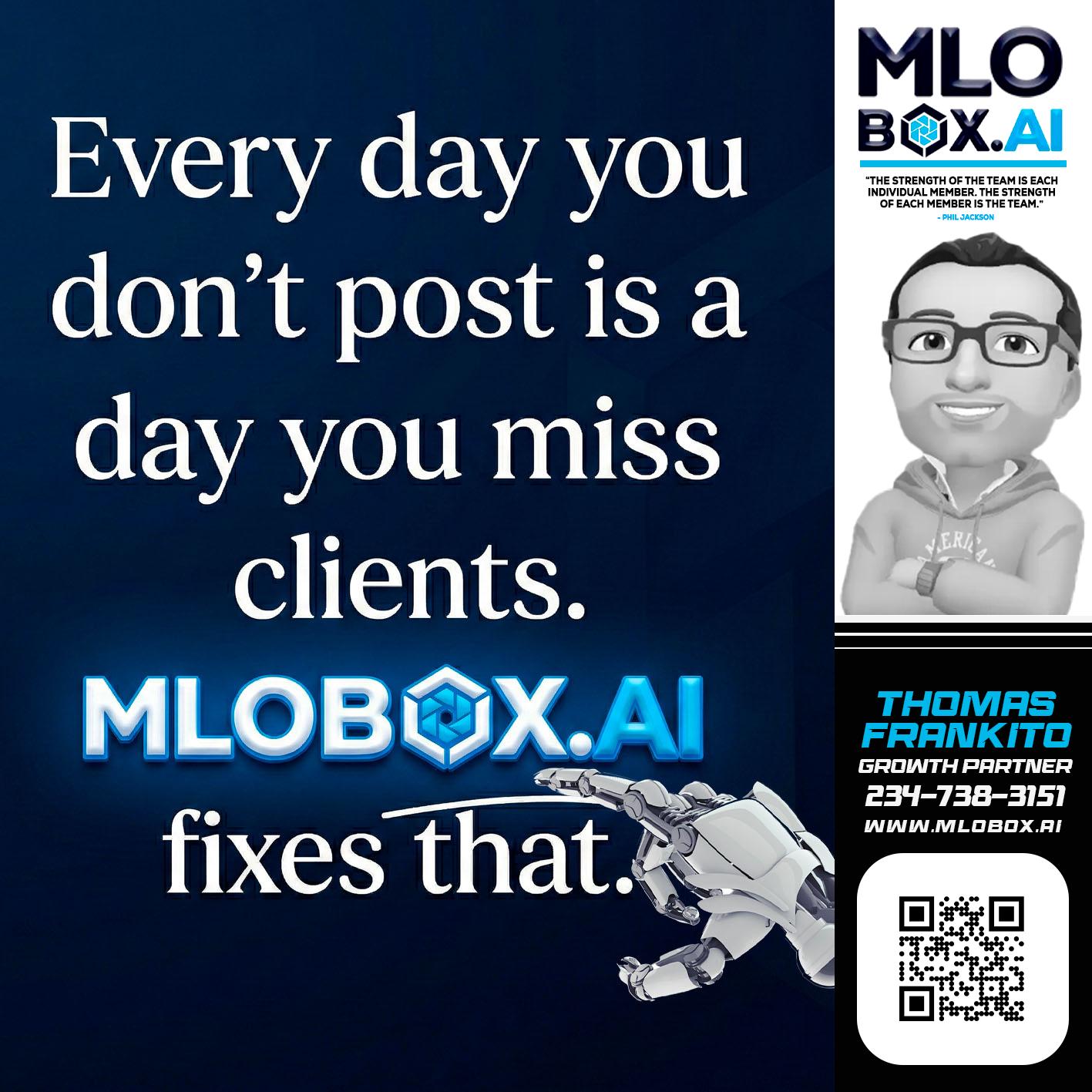 everyday - Thomas Frankito -Mortgage Loan Officer