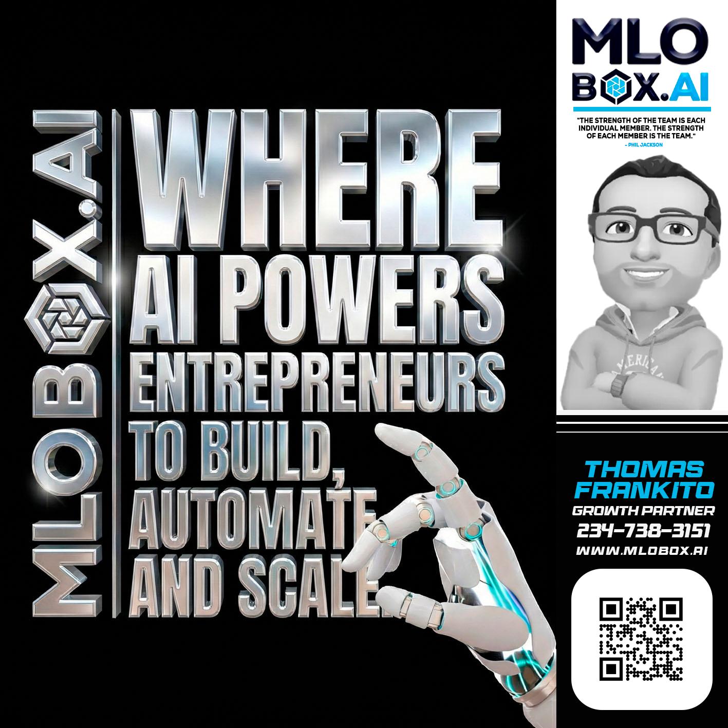 WHERE AI POWERS - Thomas Frankito -Mortgage Loan Officer