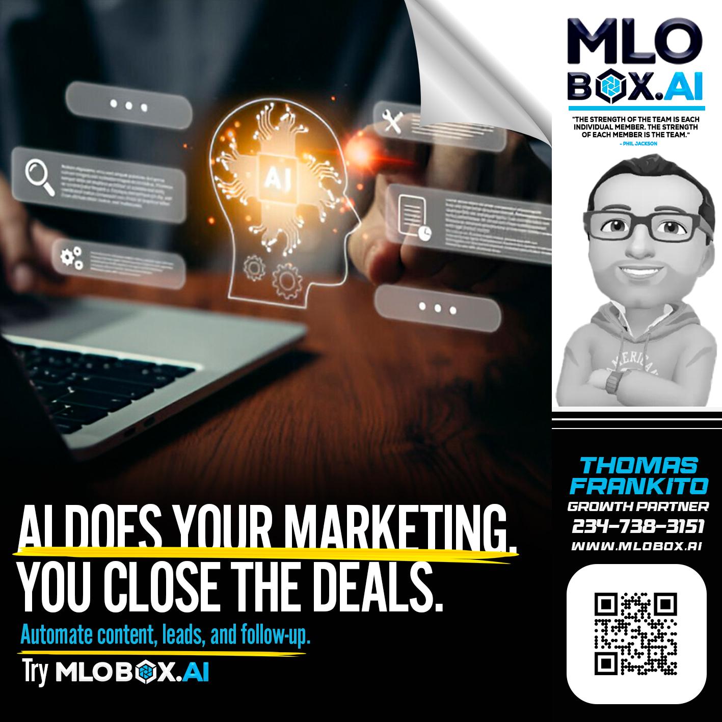 AI DOES - Thomas Frankito -Mortgage Loan Officer