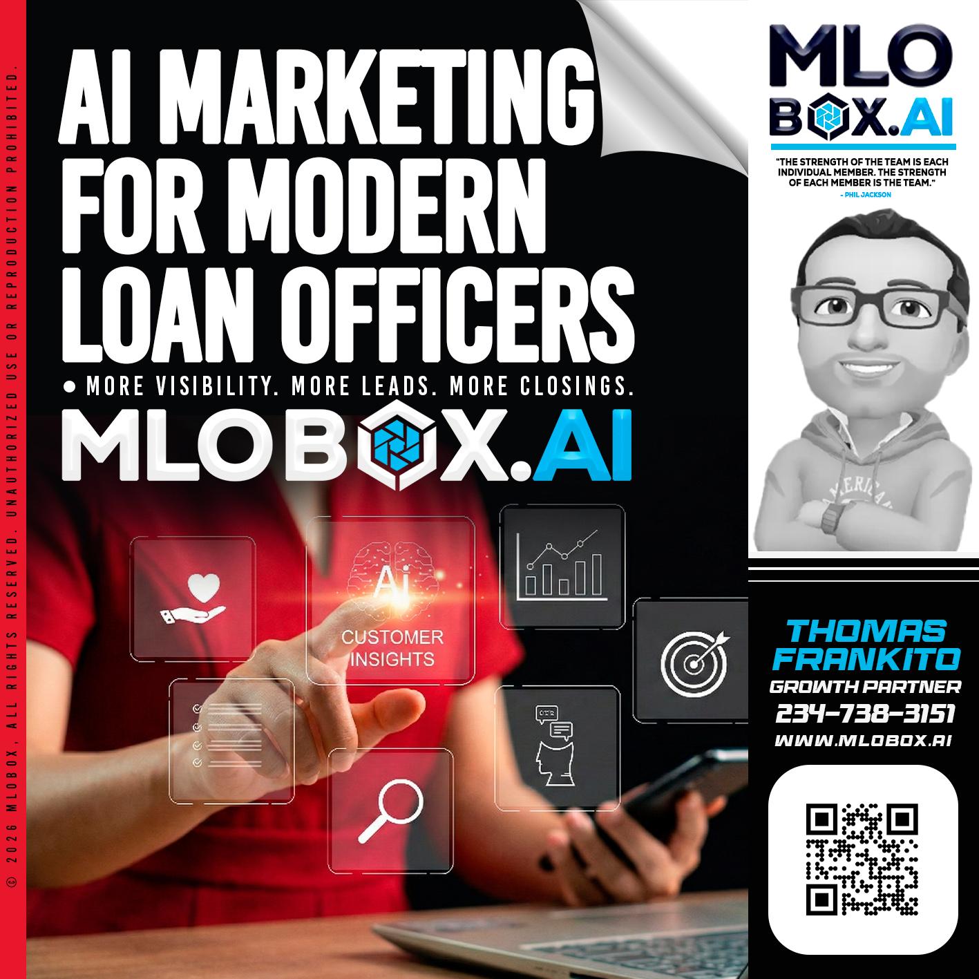 AI MARKETING - Thomas Frankito -Mortgage Loan Officer