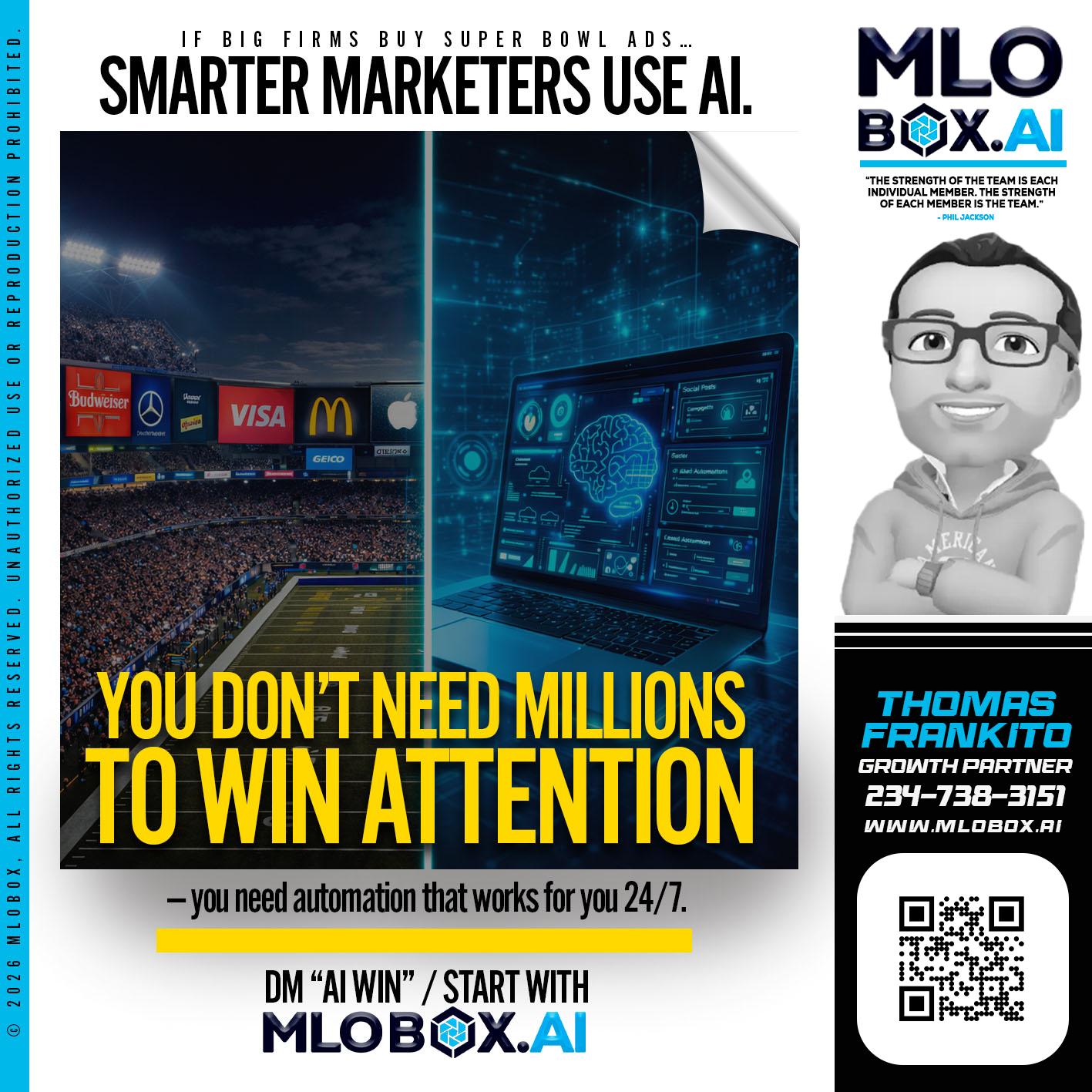 you don't need - Thomas Frankito -Mortgage Loan Officer